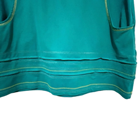 Title 9 Skirt Turquoise Pockets Size XS Stretchy - Picture 4 of 6